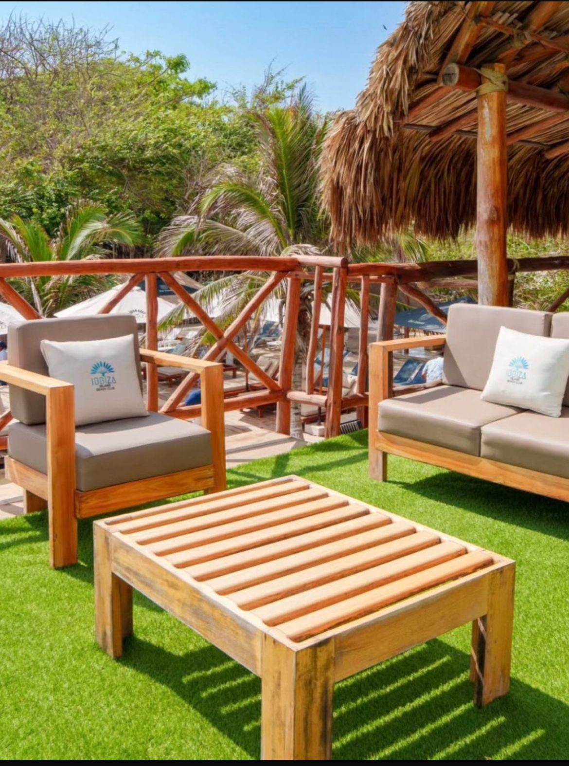 Sala lounge en la zona social