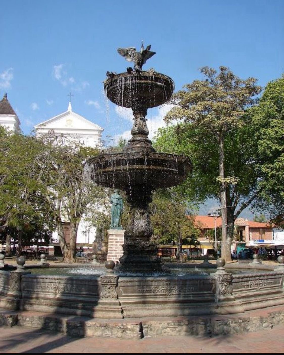 Fuente del parque principal